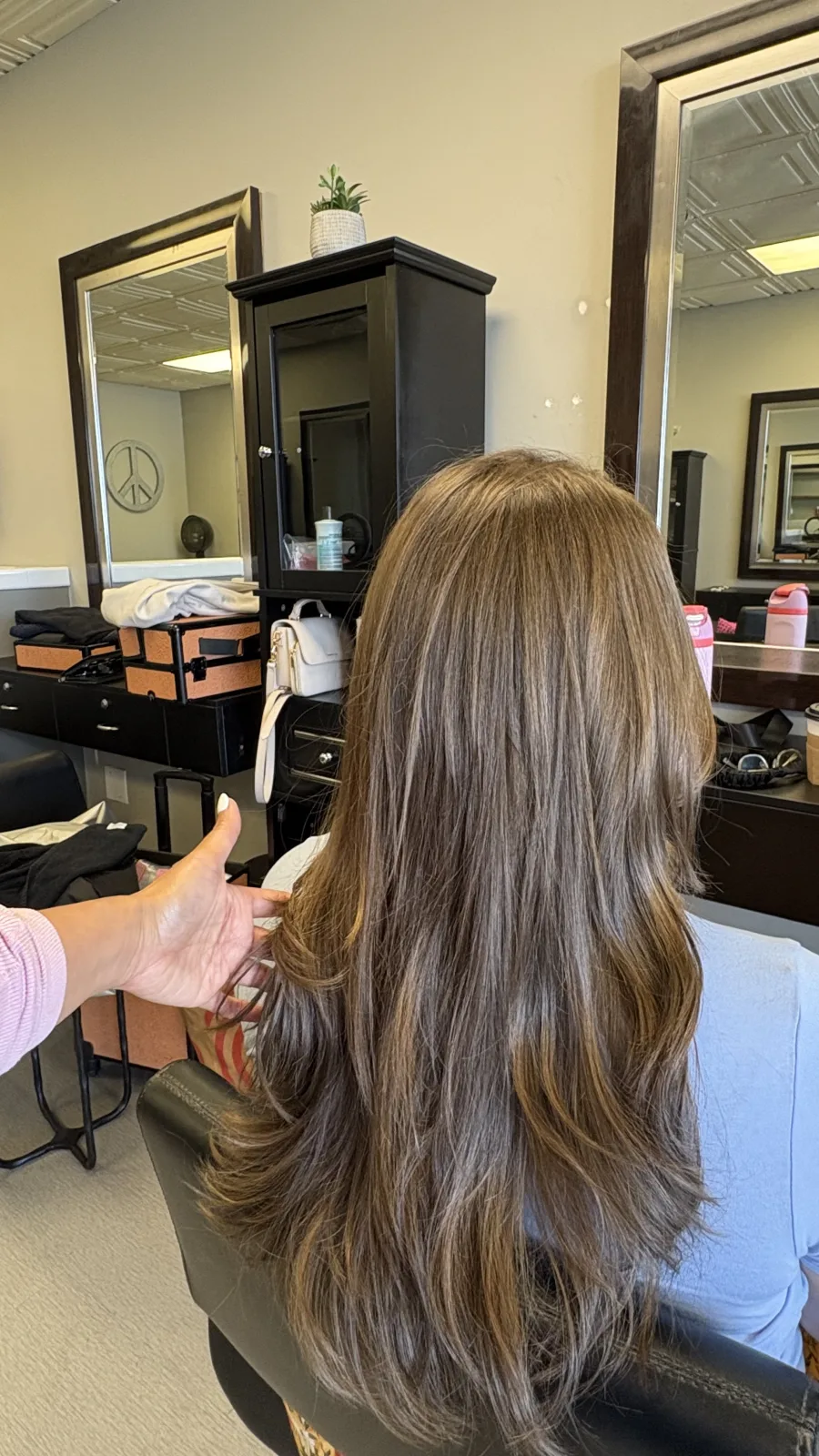 Finished color after appointment